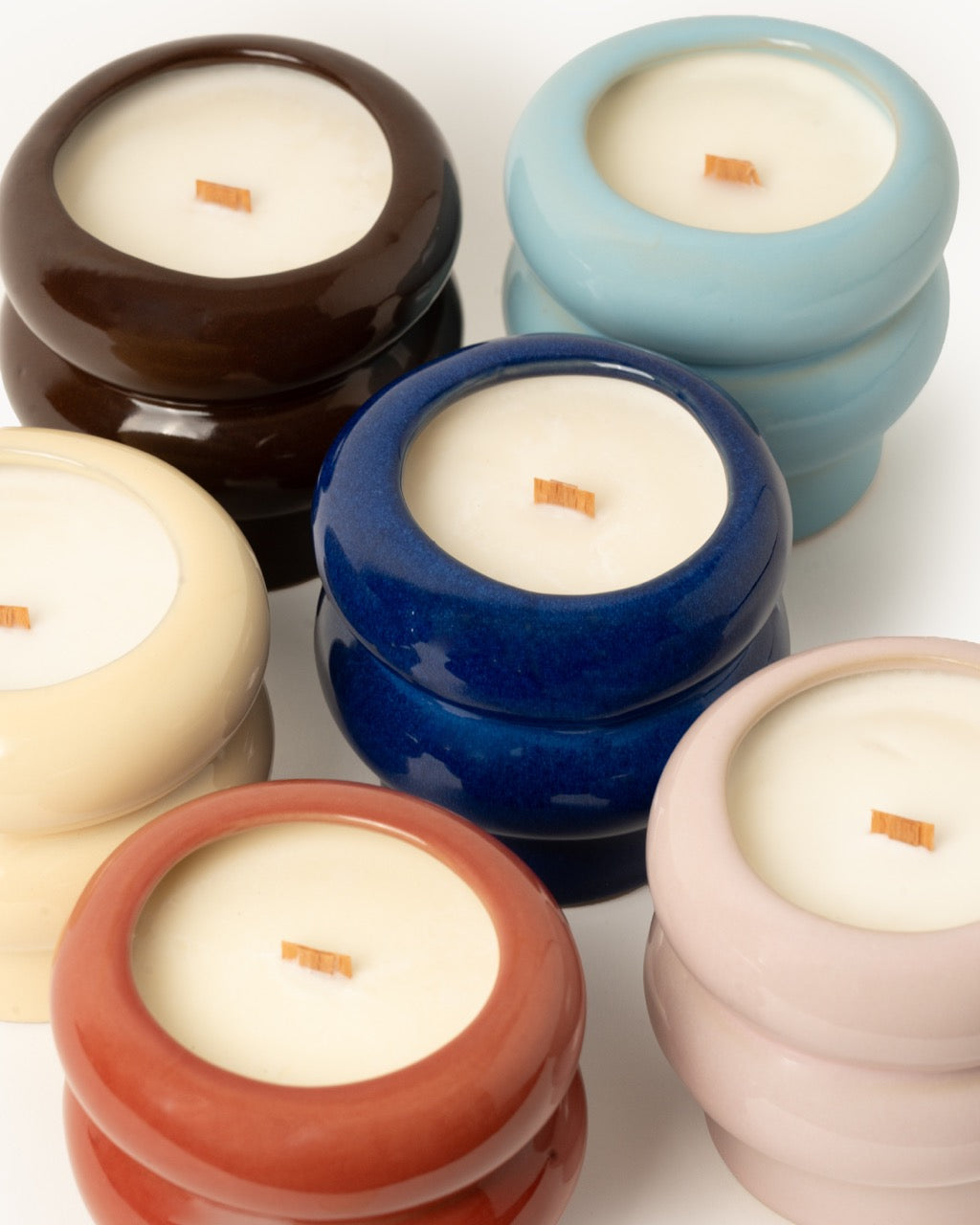 Ripple Scented Wax Candle - Wet Garden - 240g