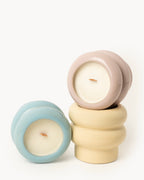 Ripple Scented Wax Candle - Wet Garden - 240g