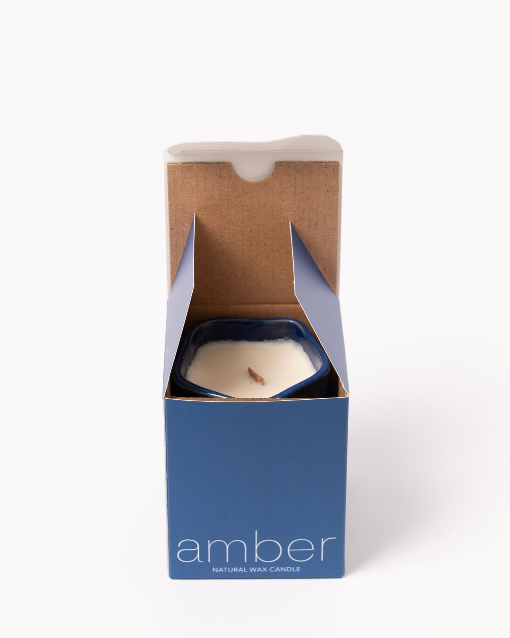 Scented Wax Candle - Amber - 150g