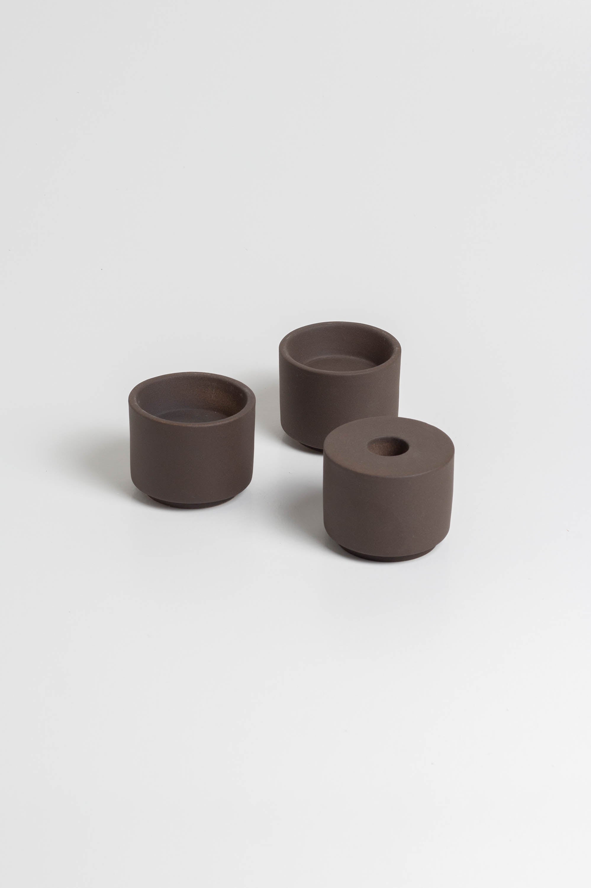 Modular Candle Holder - Anthracite - Limited Stock