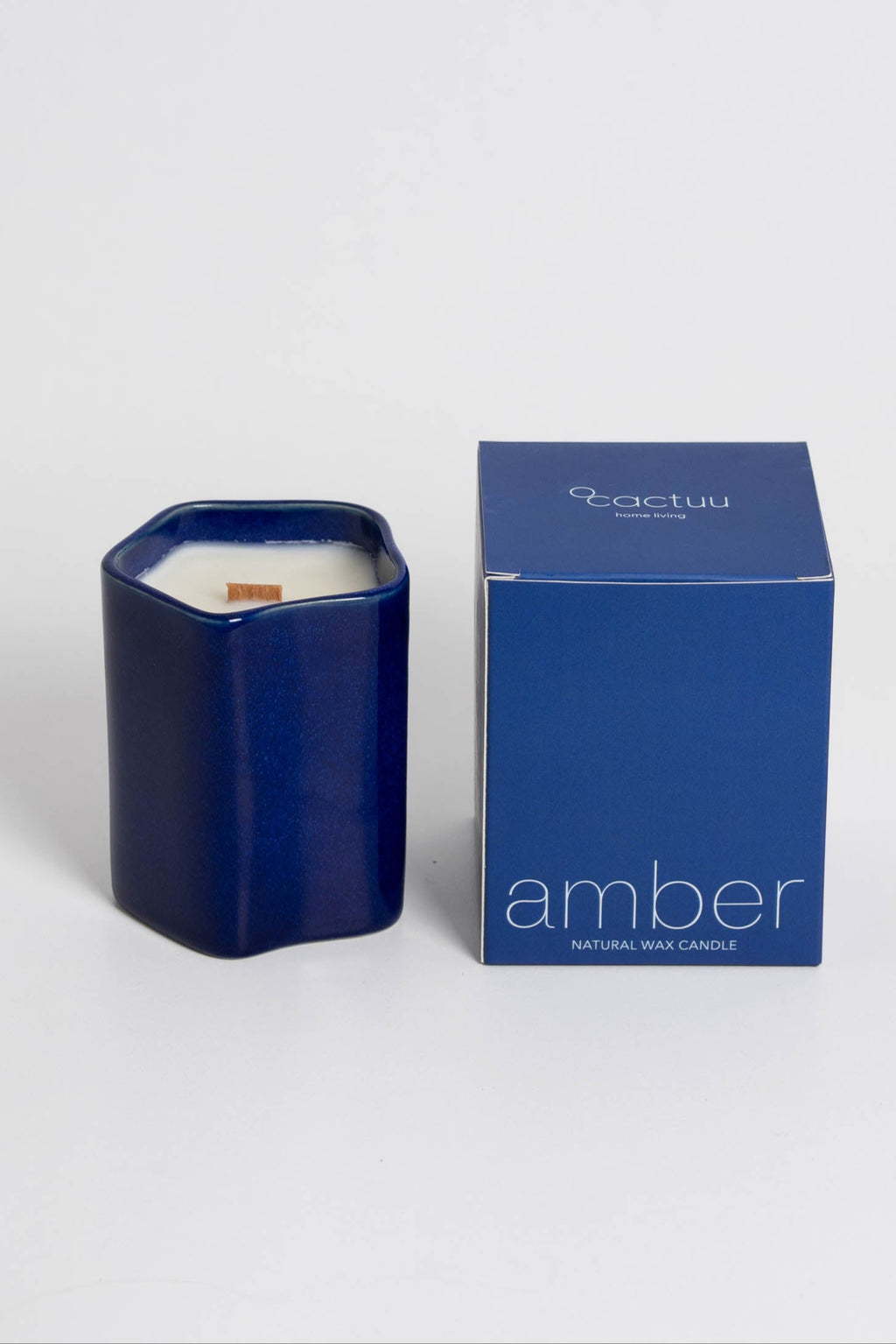 Scented Wax Candle - Amber - 150g
