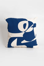 Printed Cushion Cover – Blue