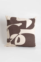 Printed Cushion Cover – Brown