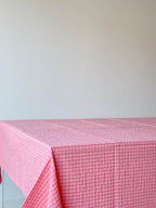 Seersuker Tablecloth - Red - Limited Edition