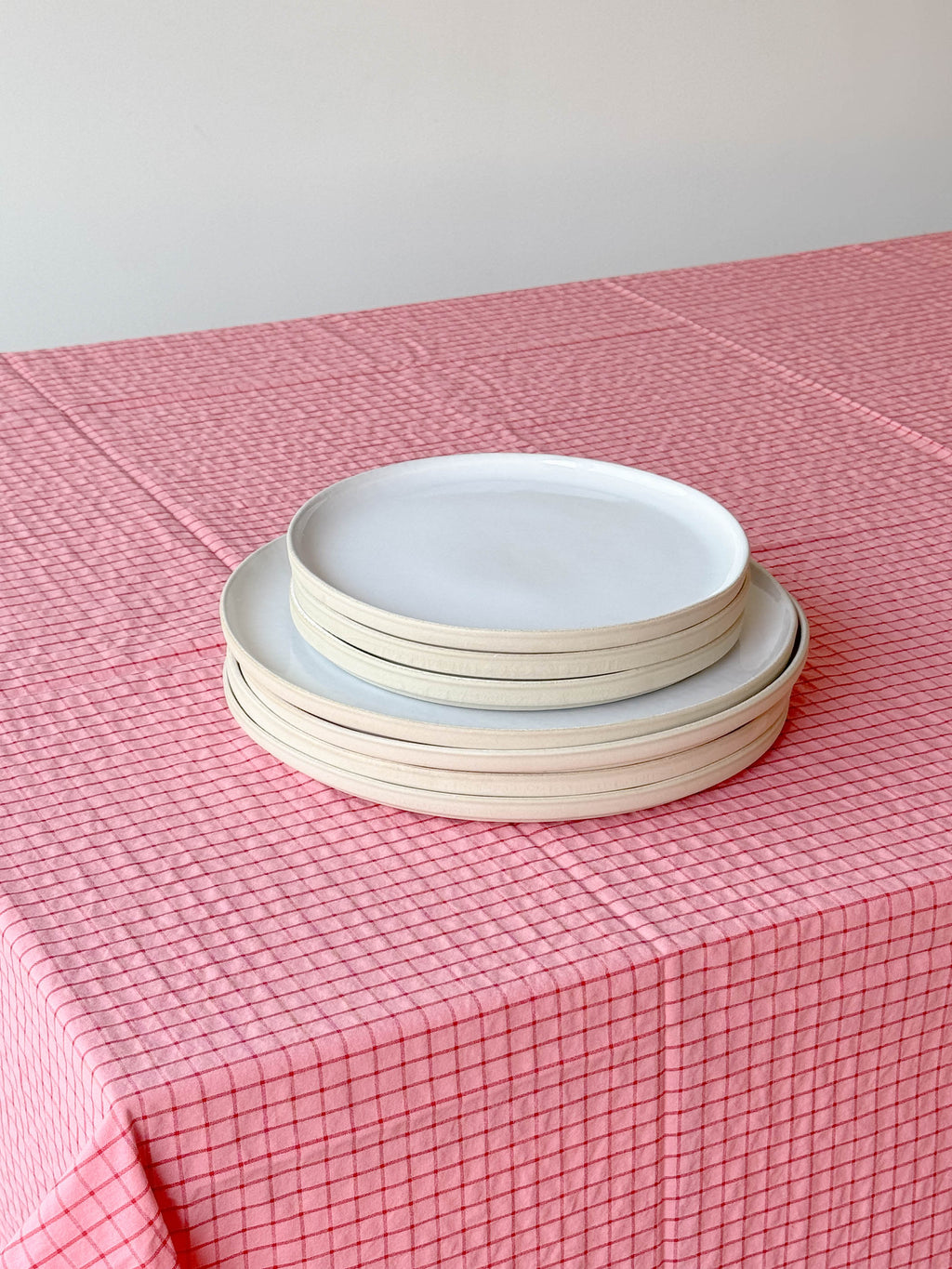 Seersuker Tablecloth - Red - Limited Edition