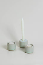 Modular Candle Holder - Ivory Glazed - Limited Stock