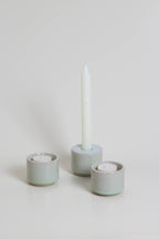 Modular Candle Holder - Ivory Glazed - Limited Stock