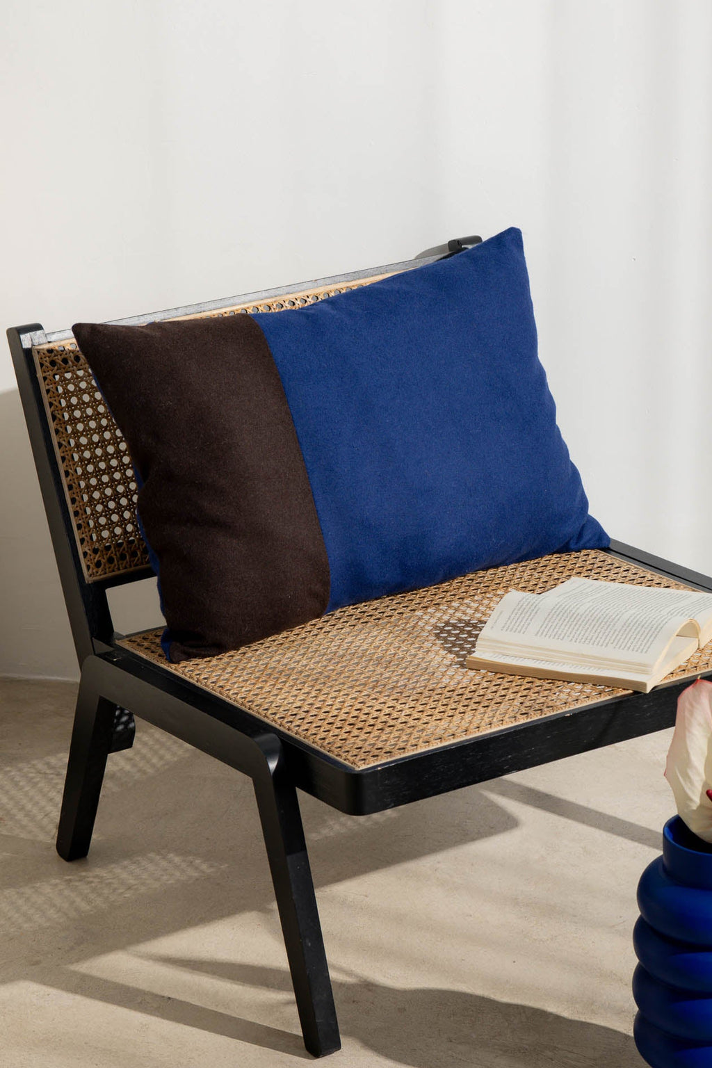 Earth Sea Wool Cushion Cover