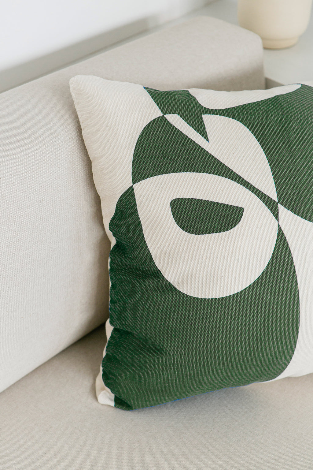 Printed Cushion Cover – Green