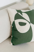Printed Cushion Cover – Green