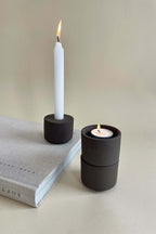 Modular Candle Holder - Anthracite - Limited Stock